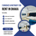 Rent Furnished One Bedroom Apartment in Bashundhara R/A.